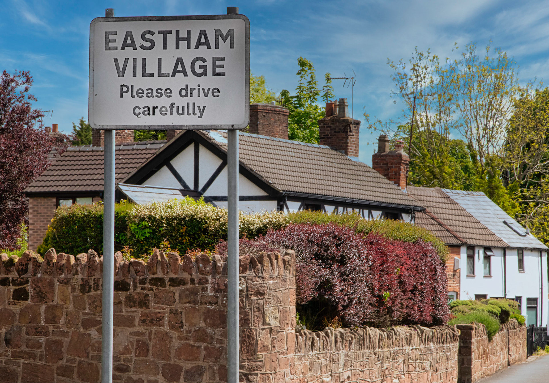 Stanley Lane entrance to Village