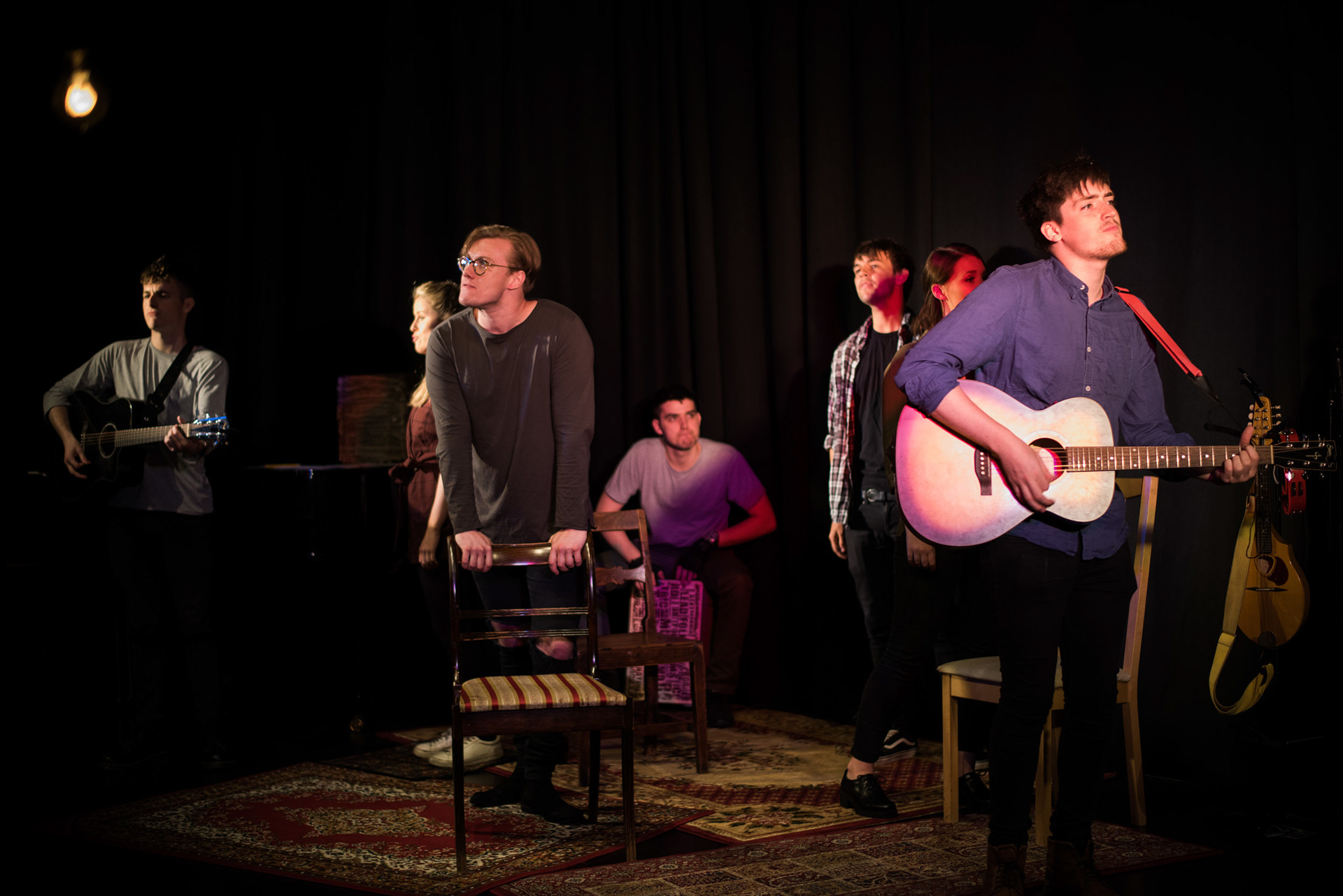OE KERRY, CONNOR ARNOLD, CHRISTOPHER MILLER, ALEX JAMES ELLISON, GEMMA HURST & DYLAN WYNFORD, Photo © Albert Graver