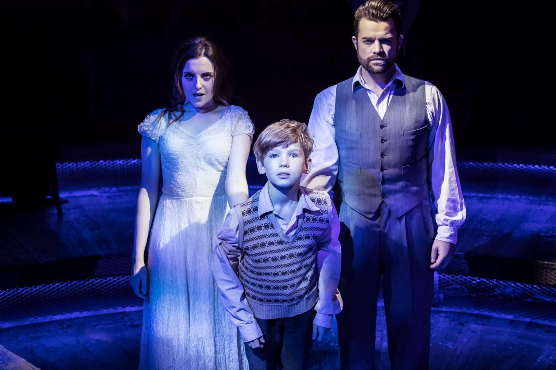NIAMH PERRY, STANLEY JARVIS AND SIMON BAILEY, Photo © Johan Persson