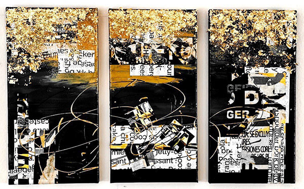 Tryptum Ipsum Black & Gold