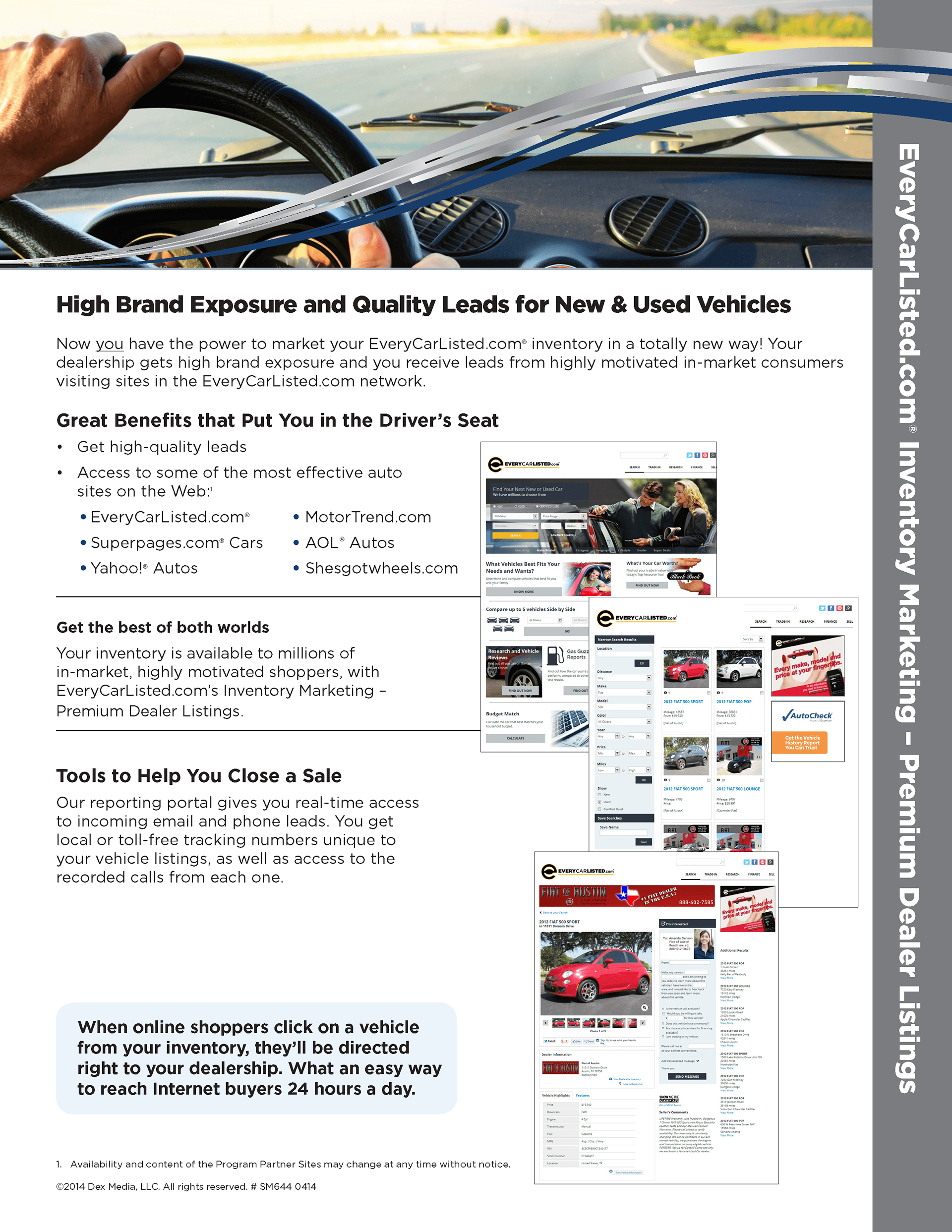 Sales Sheet: EveryCarListed