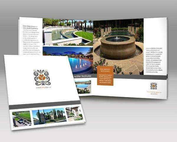 12-page B2B brochure