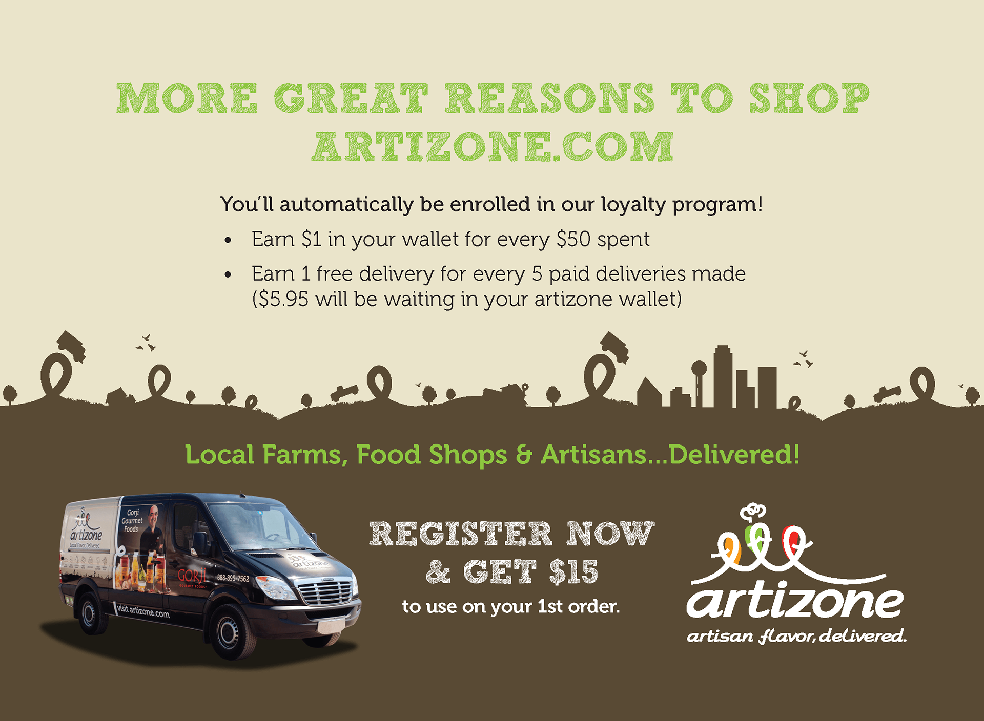 Artizone Office Delivery Promo
