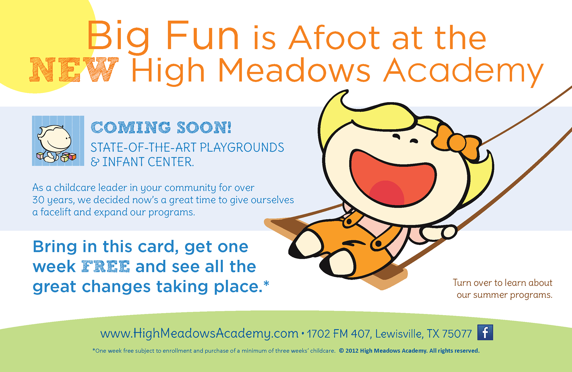 Enrollment Campaign Mailer 1