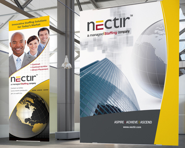 Tradeshow Banners: Nectir Staffing