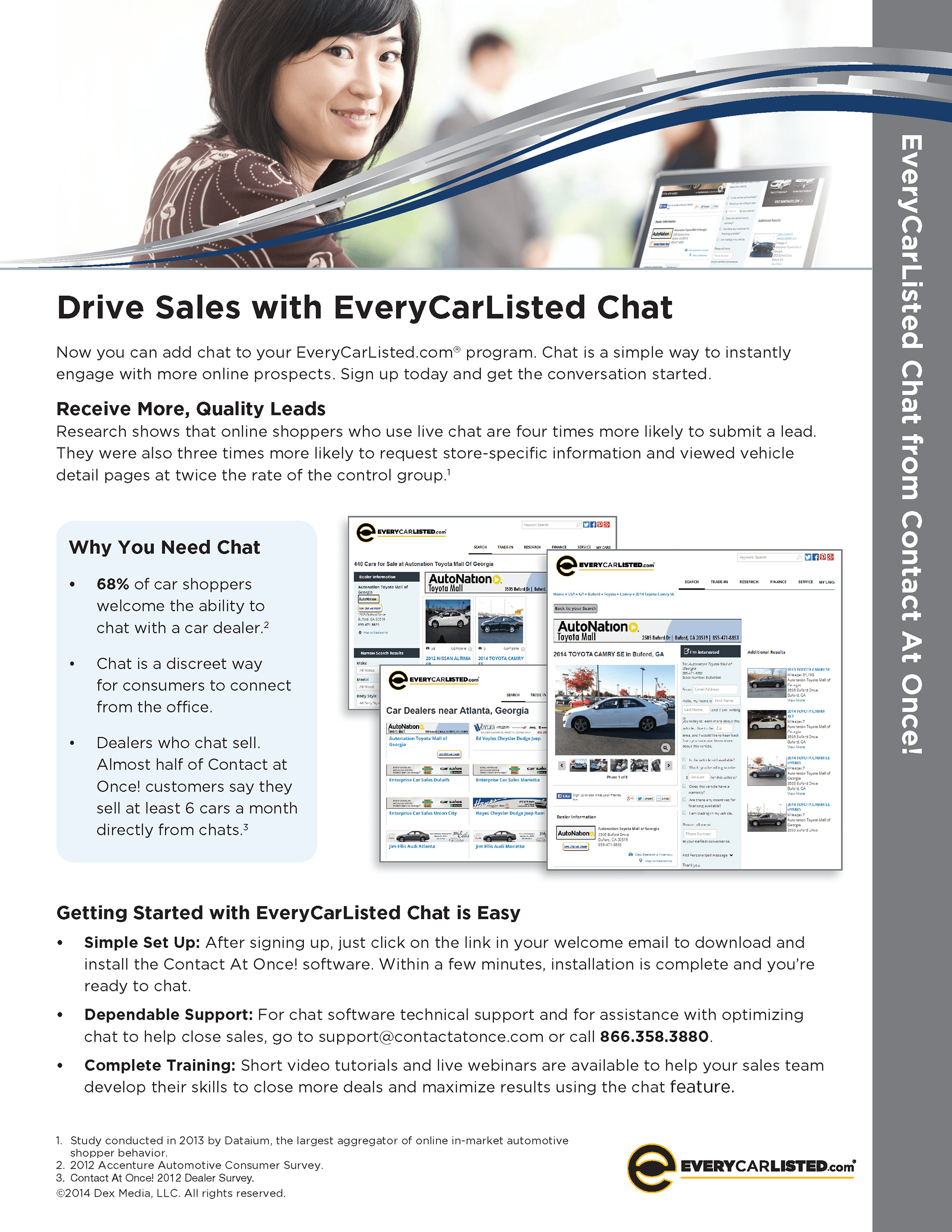 Sales Sheet: EveryCarListed