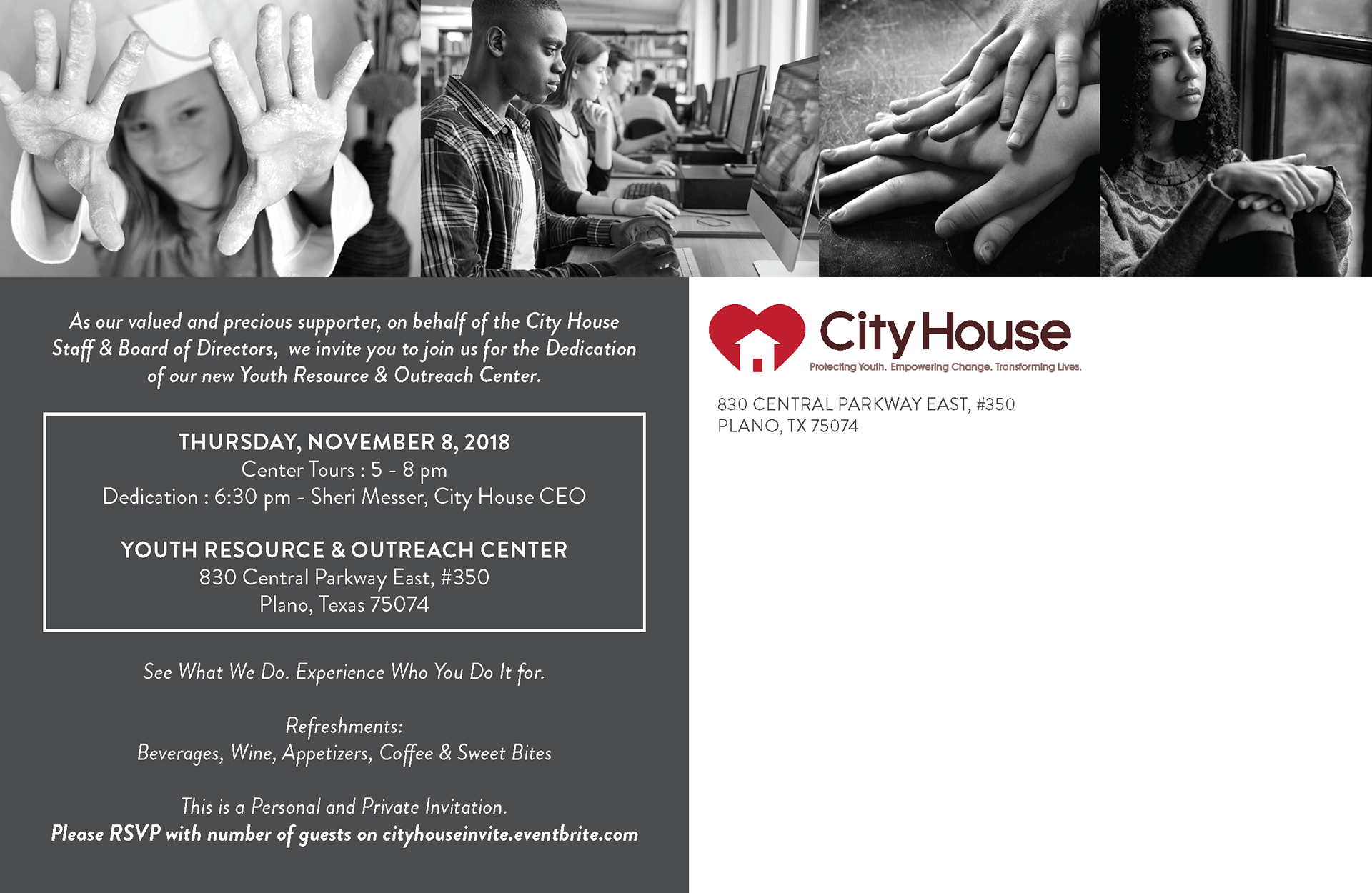 Event Announcement: City House Open House