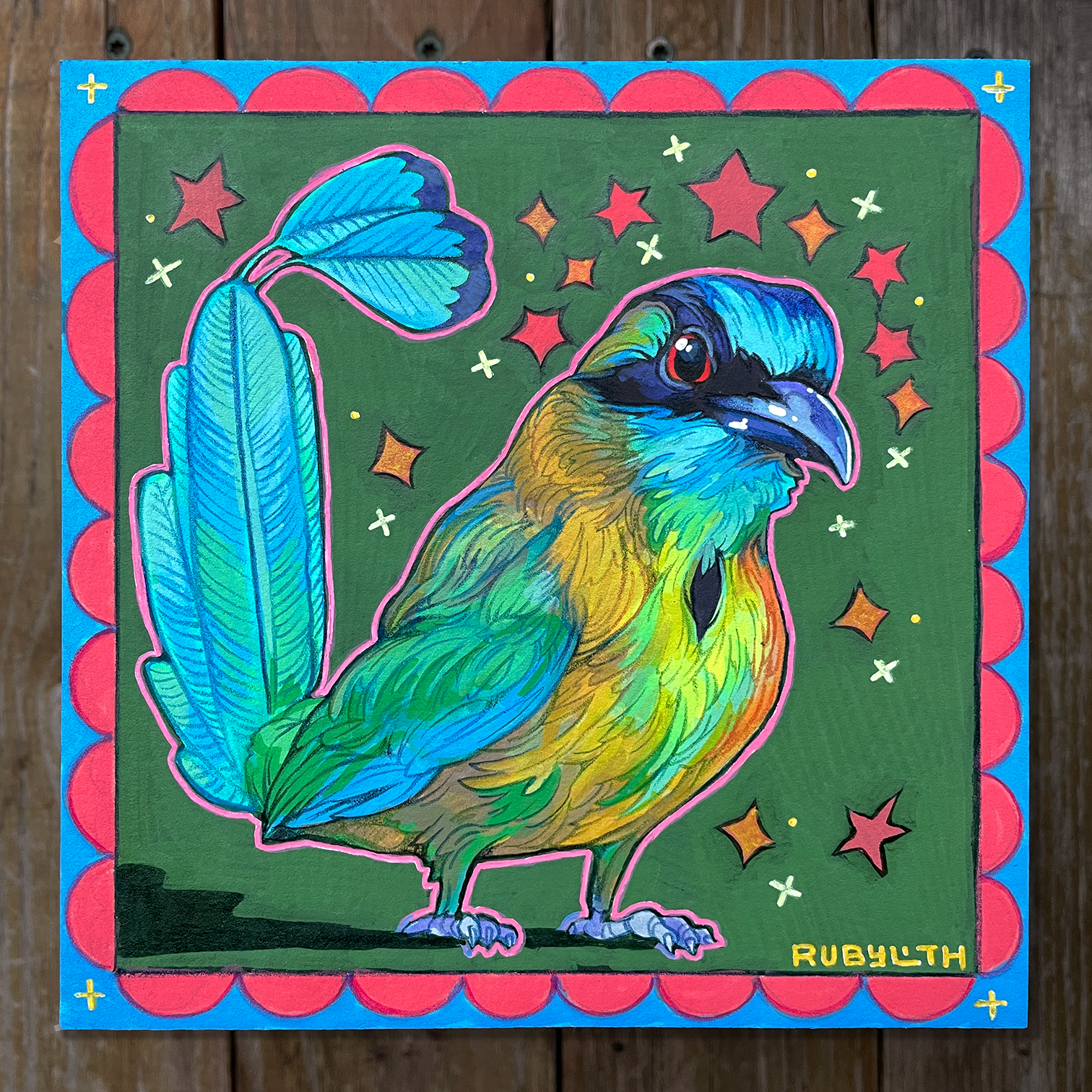 Blue-crowned Motmot