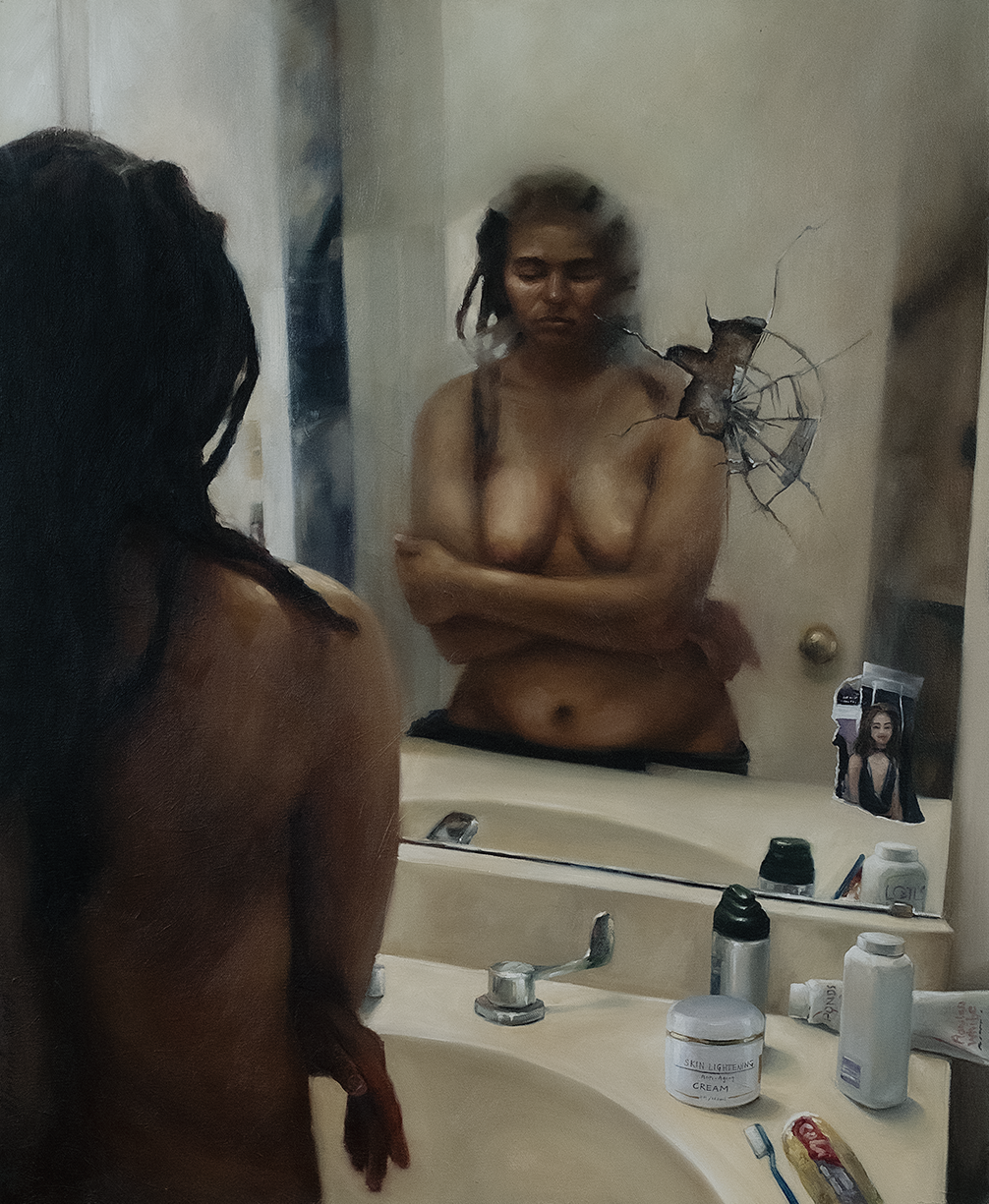 Altered States, Oil on Canvas,  30 x 24 2017