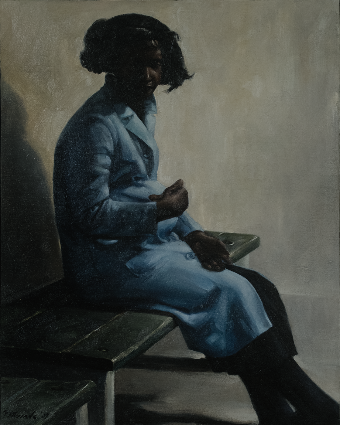Claire, Oil on Canvas,  23x30 2006
