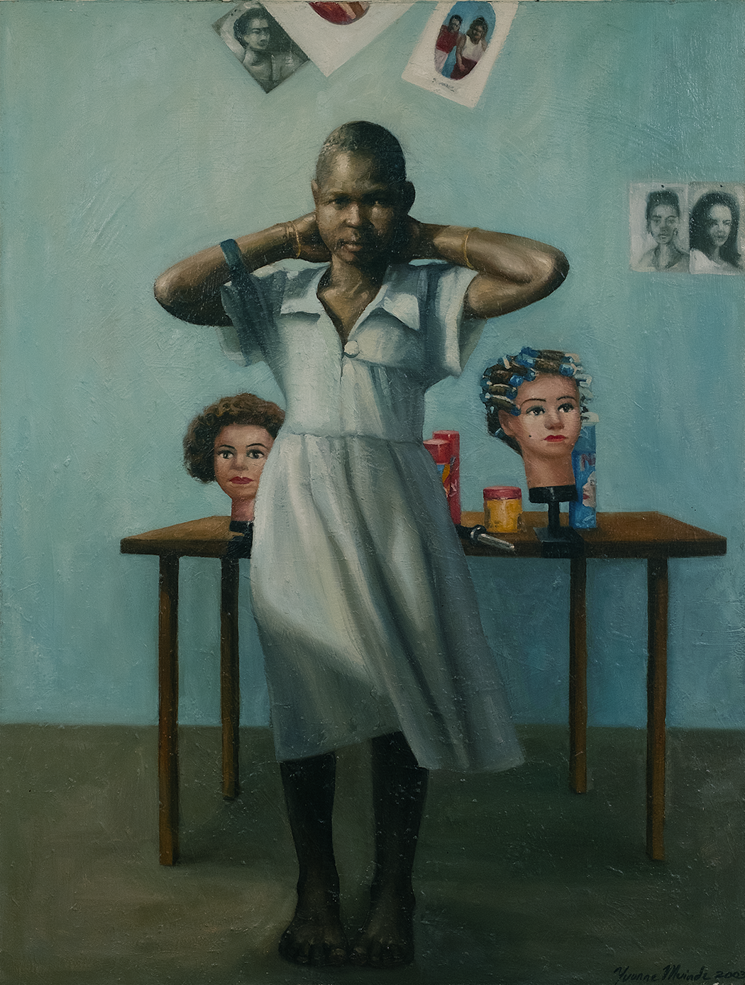Beauty without Falseness, Oil on Canvas 40x30 2003