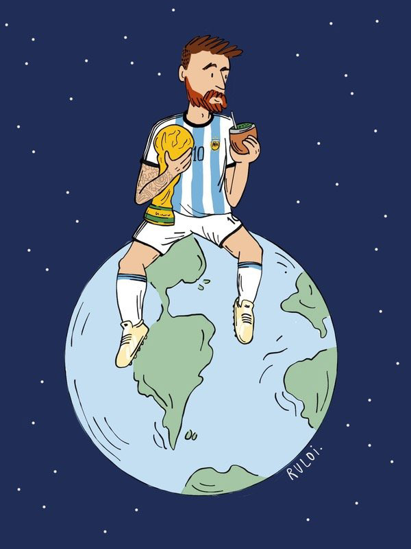 Its Messi's world, we just live in it