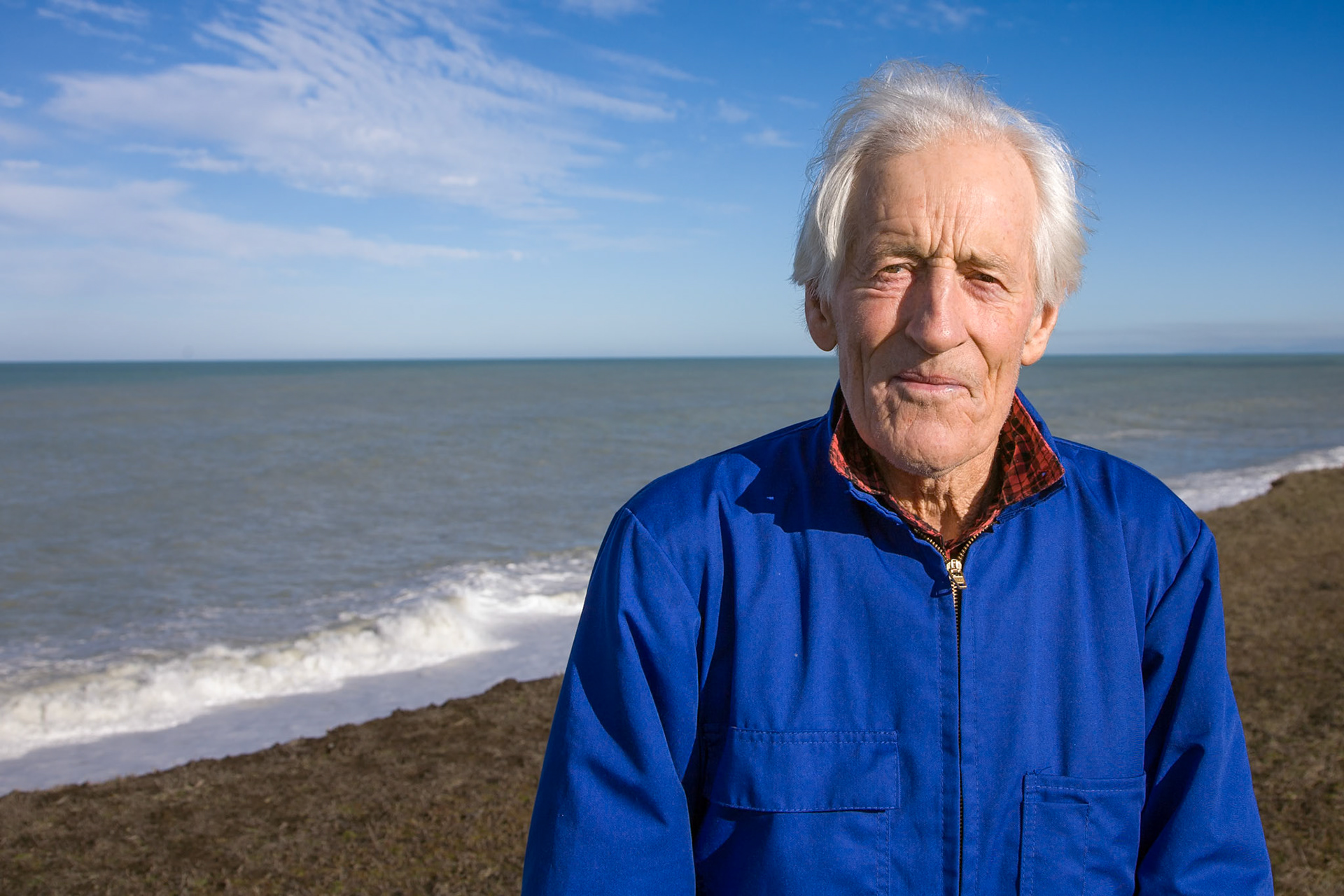 John, farmer by the sea, Lowcliffe, 2008