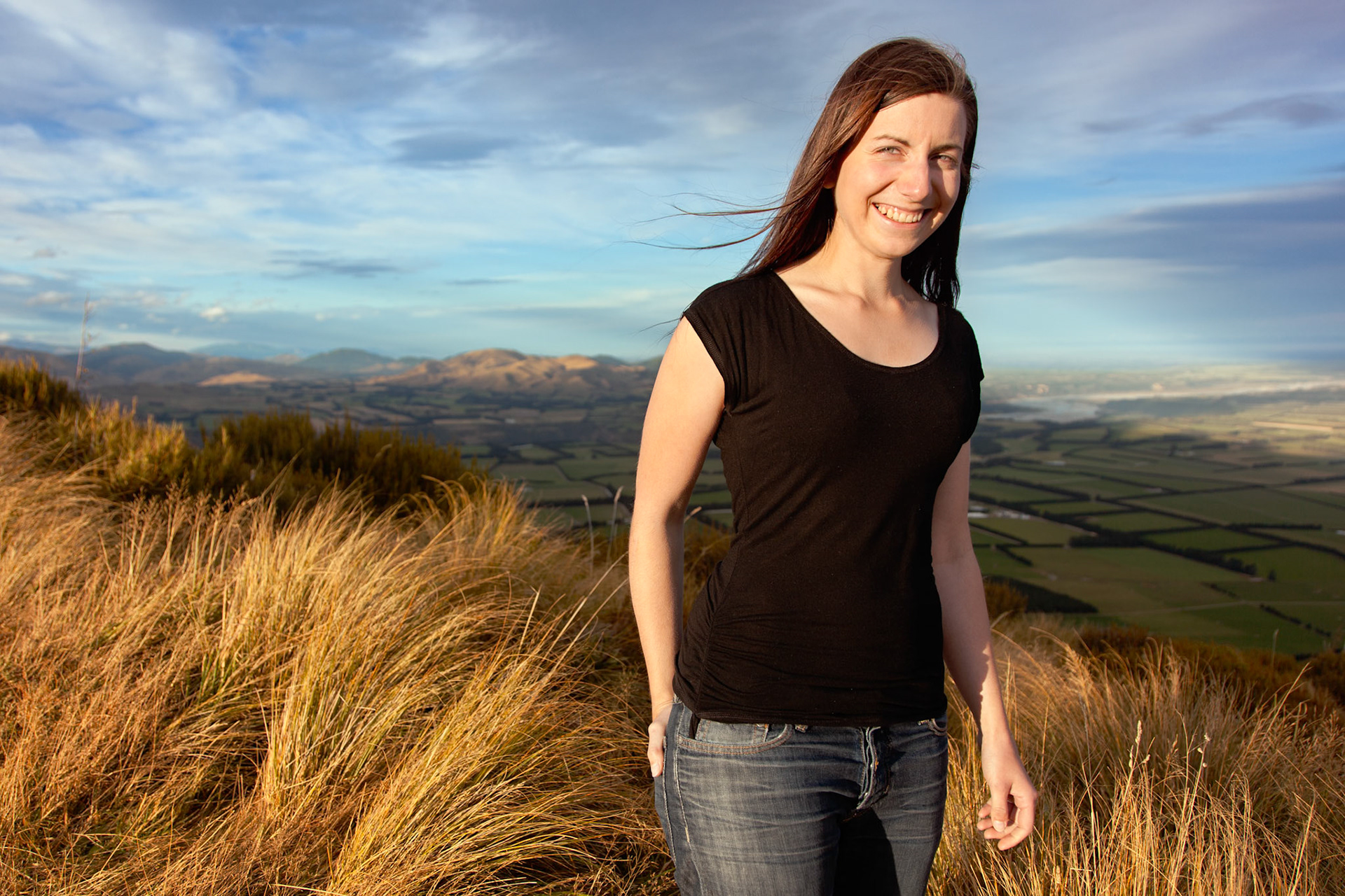 Mareike, travelling photographer, Methven 2009