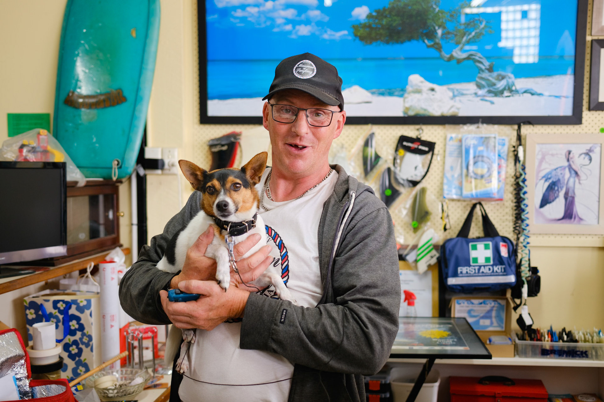 Trevor and mate, Museum of Surfing. Albany WA, 2025