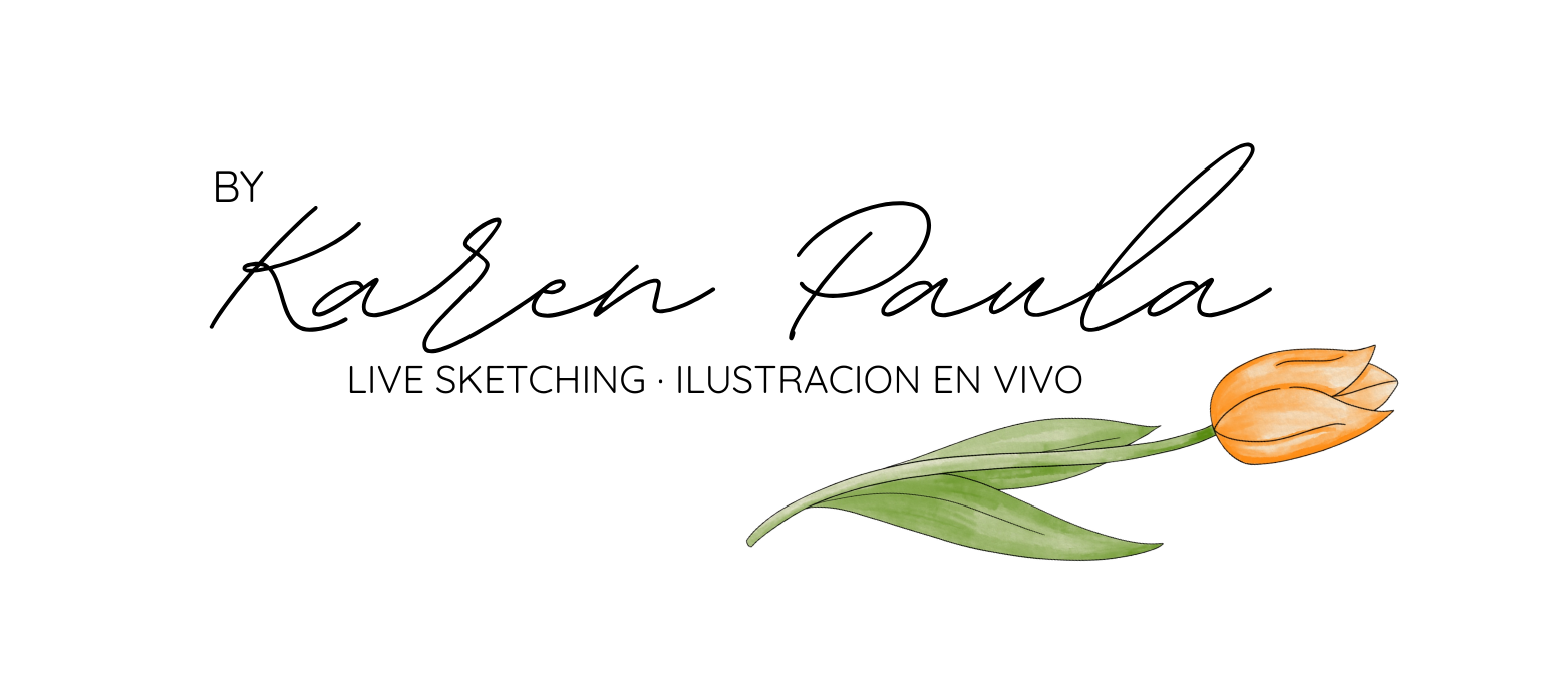 by Karen Paula Live Sketching