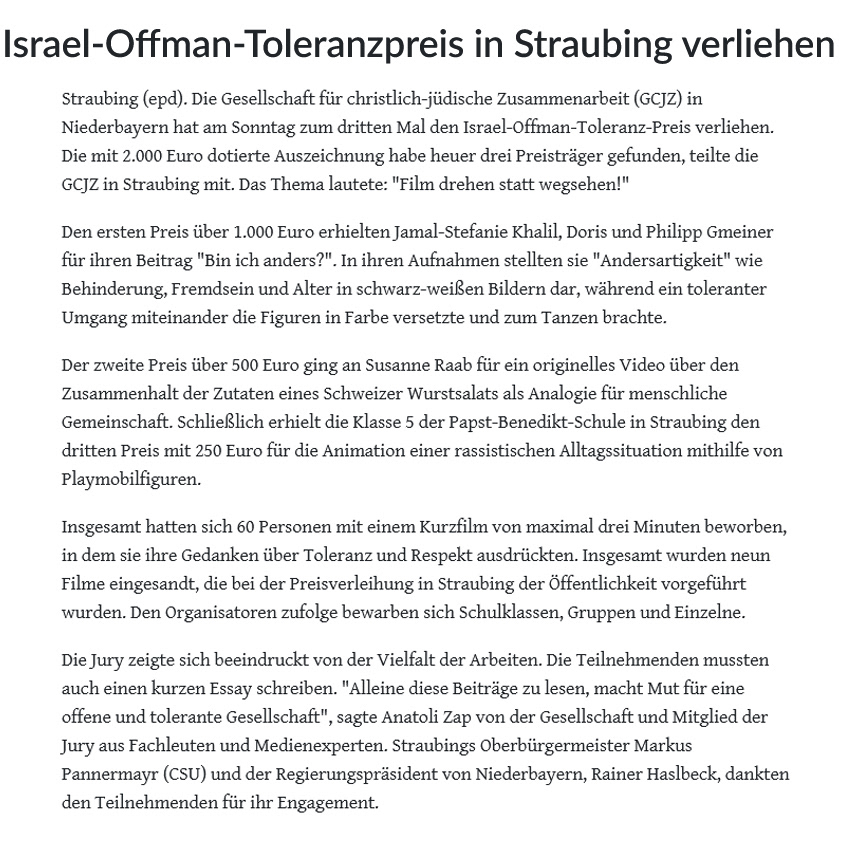 Sonntagsblatt