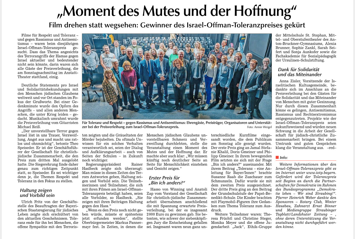 Straubinger Tagblatt 17.10.2023