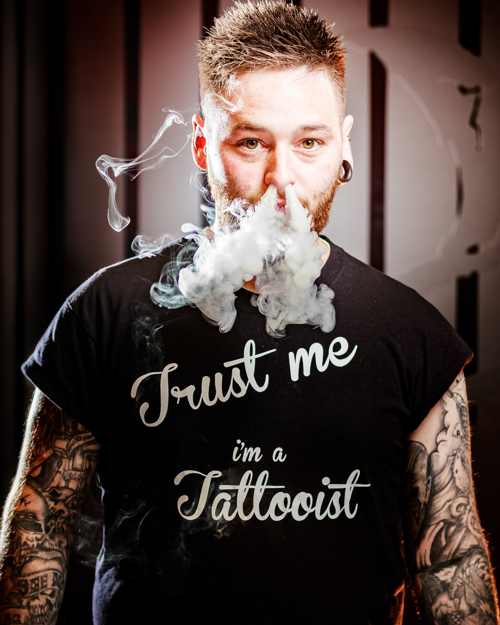 20161228-Darkside-1666: Male Contemporary Portrait/Headshot - Tattooist
