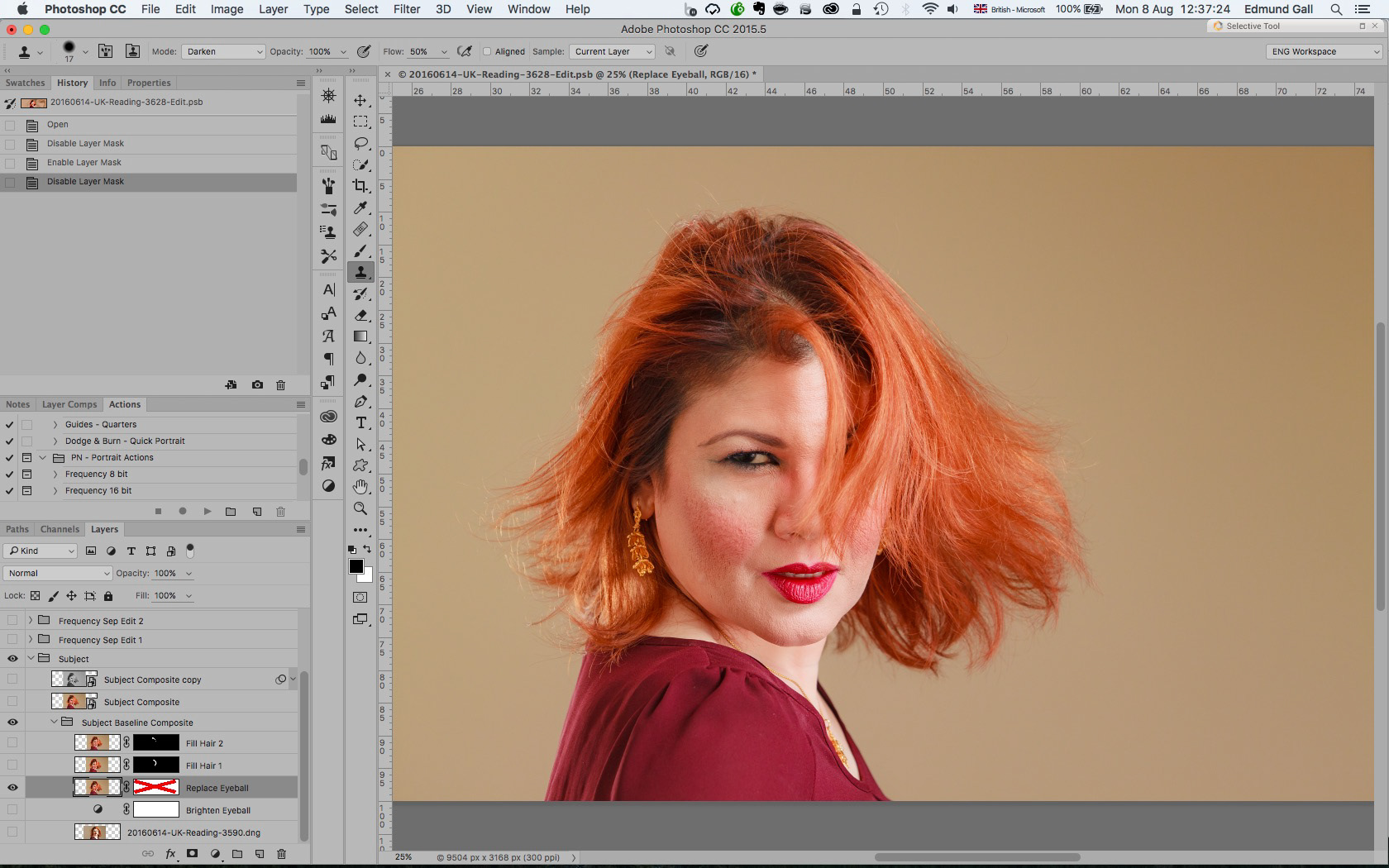 2016-08 Beauty Portrait Composite Retouch Example 01