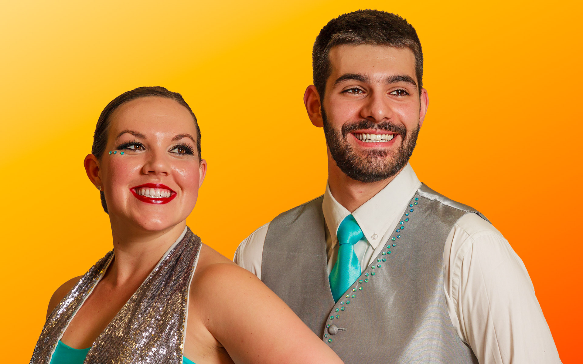 2016-06 UK - London 3881: Caramelo Latin Dance School Student Team Portrait / Headshot Composite