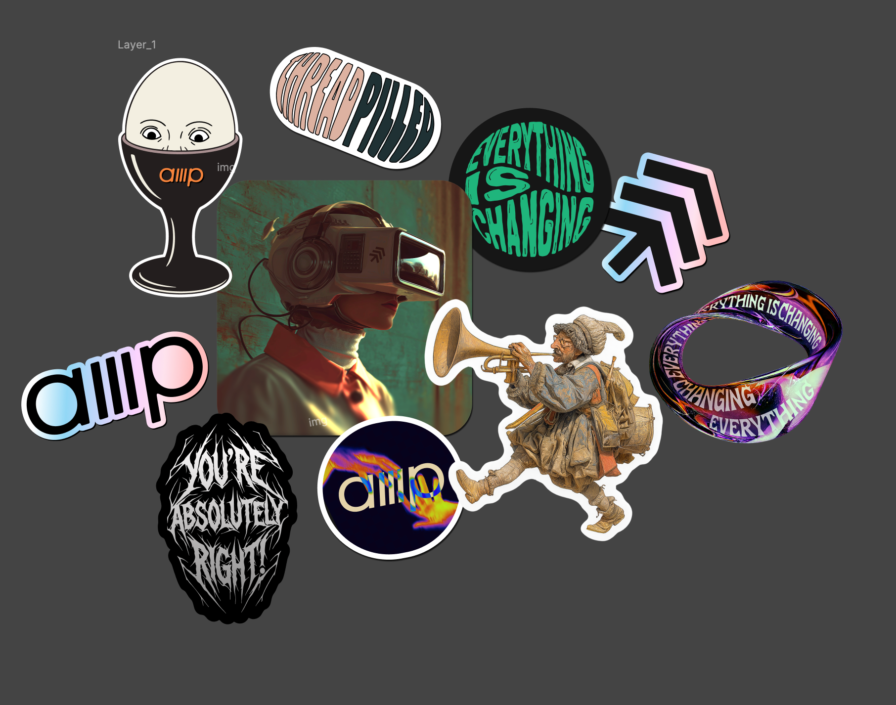 Custom sticker pack