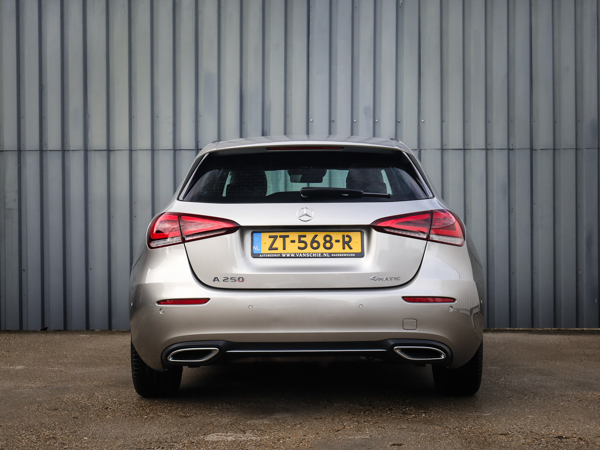 Mercedes A250 achteraanzicht