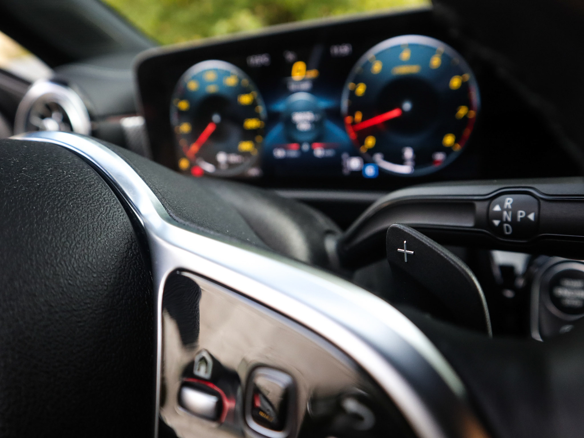 Schakelmogelijkheid aan stuurwiel