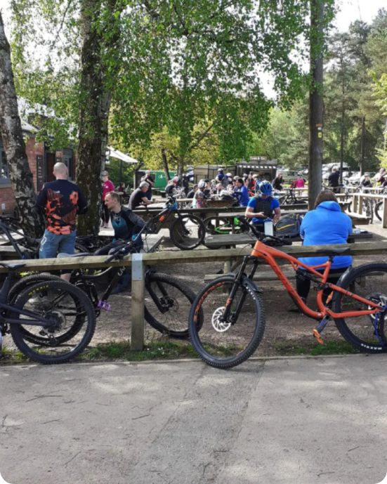 Mountain biking