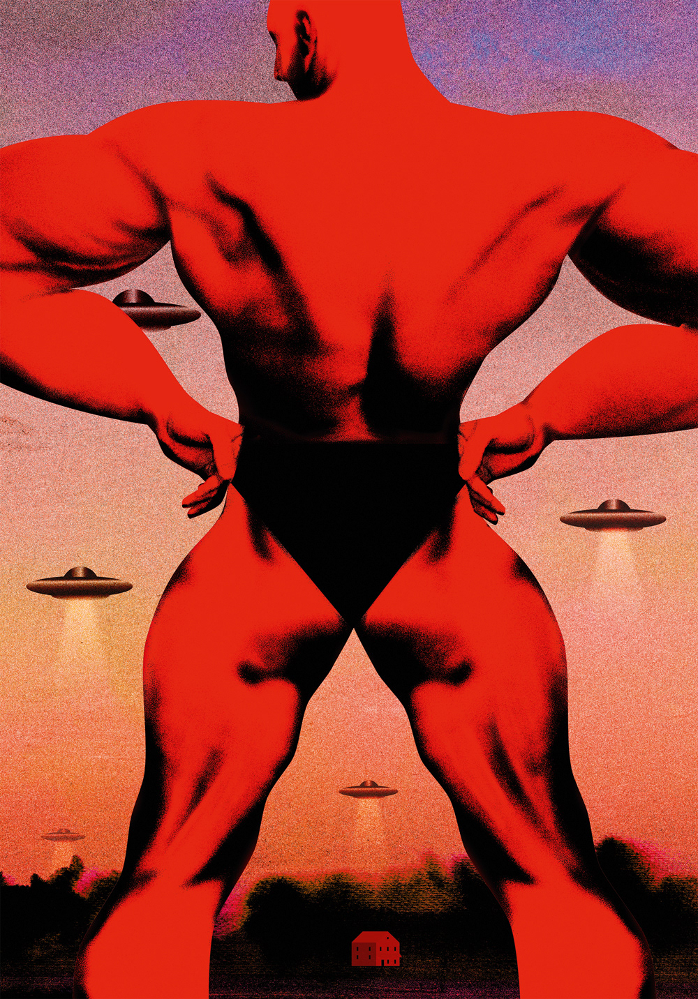For a story about bodybuilding and biohacking amid UFO Activity