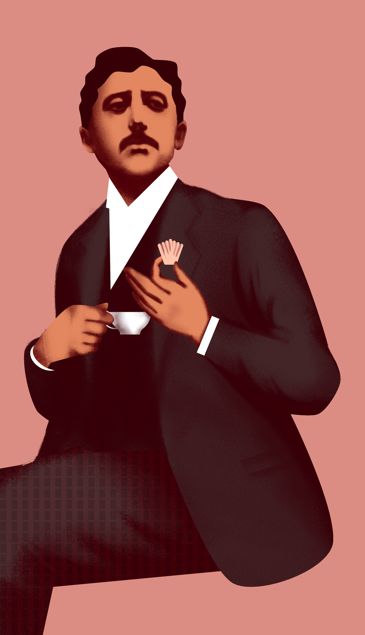 'Proust" by Edmunt White. Book Cover