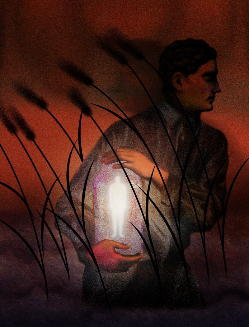 "Two and a half souls", Book cover