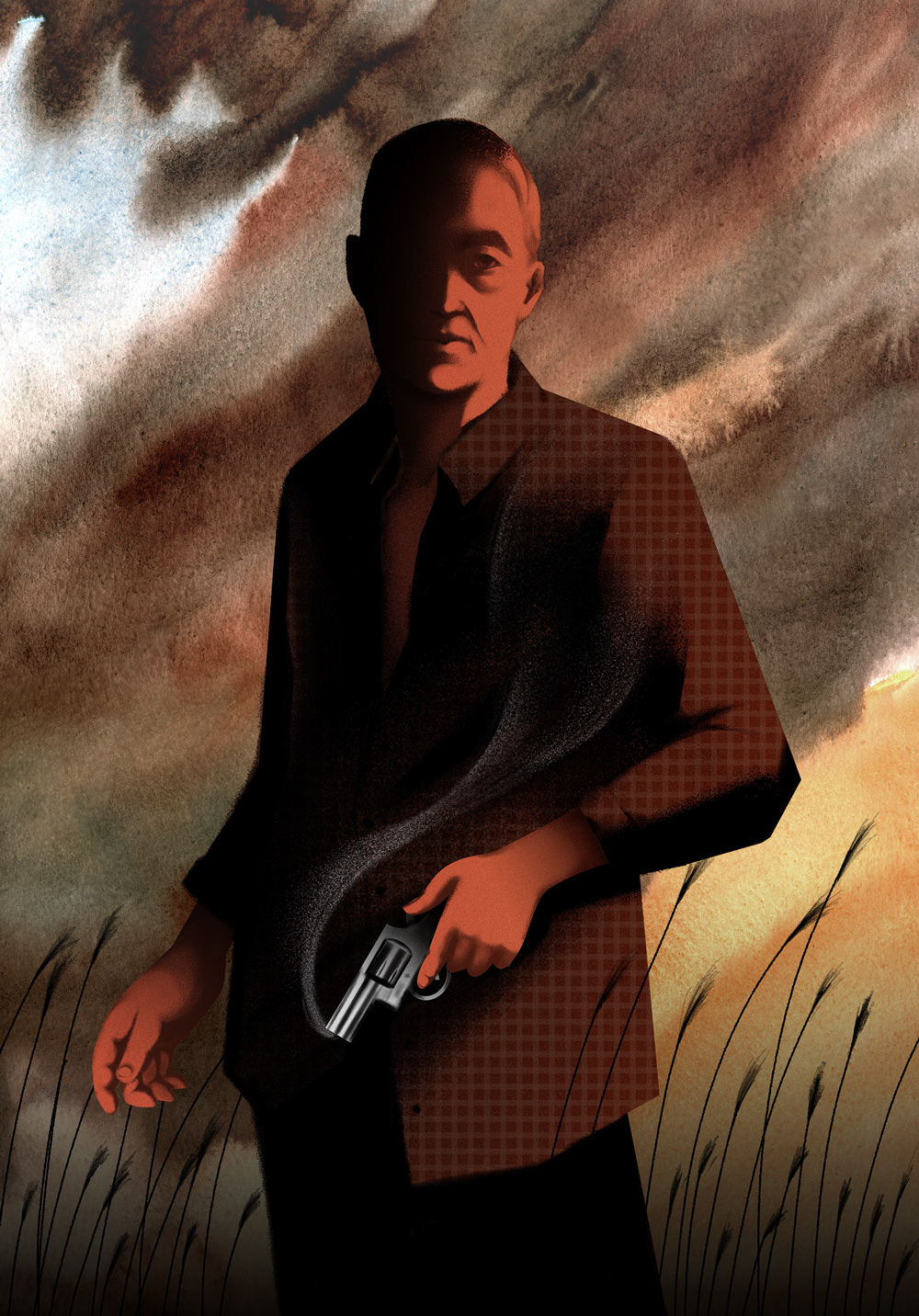 "He forgot to shoot himself" for Pismo Magazine