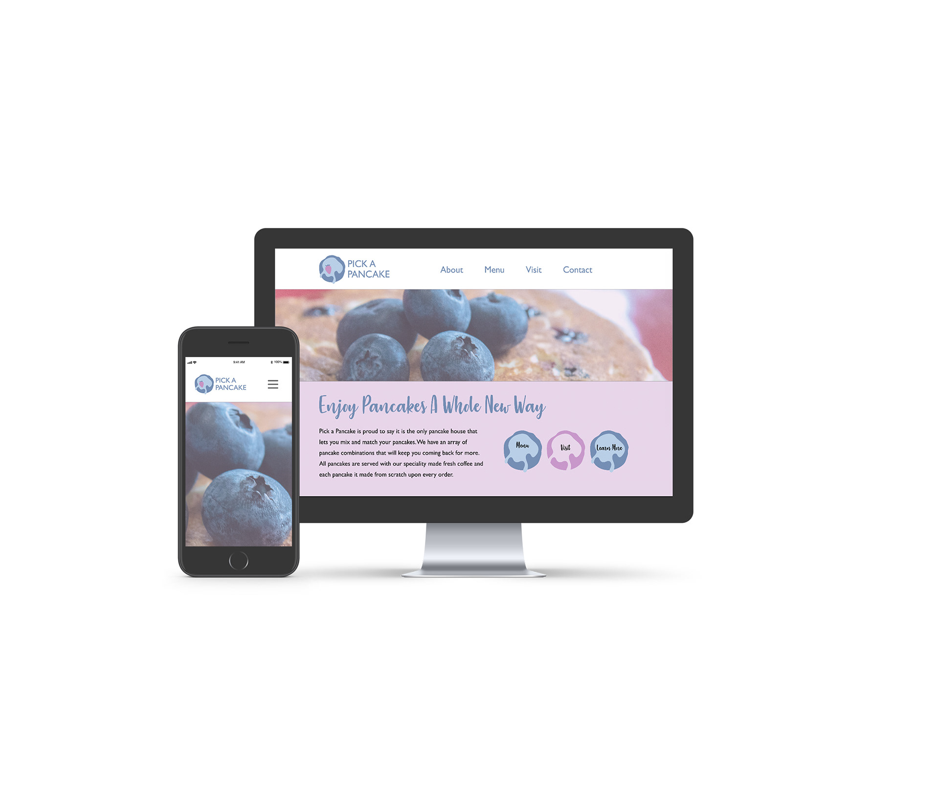 Pick A Pancake Website
