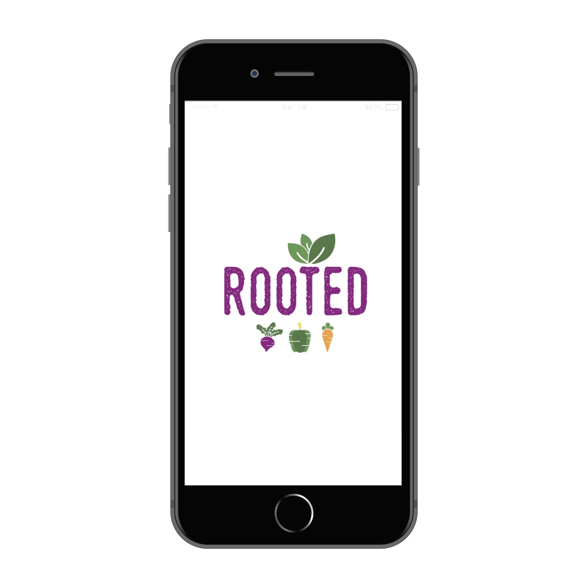 Rooted Starting Screen