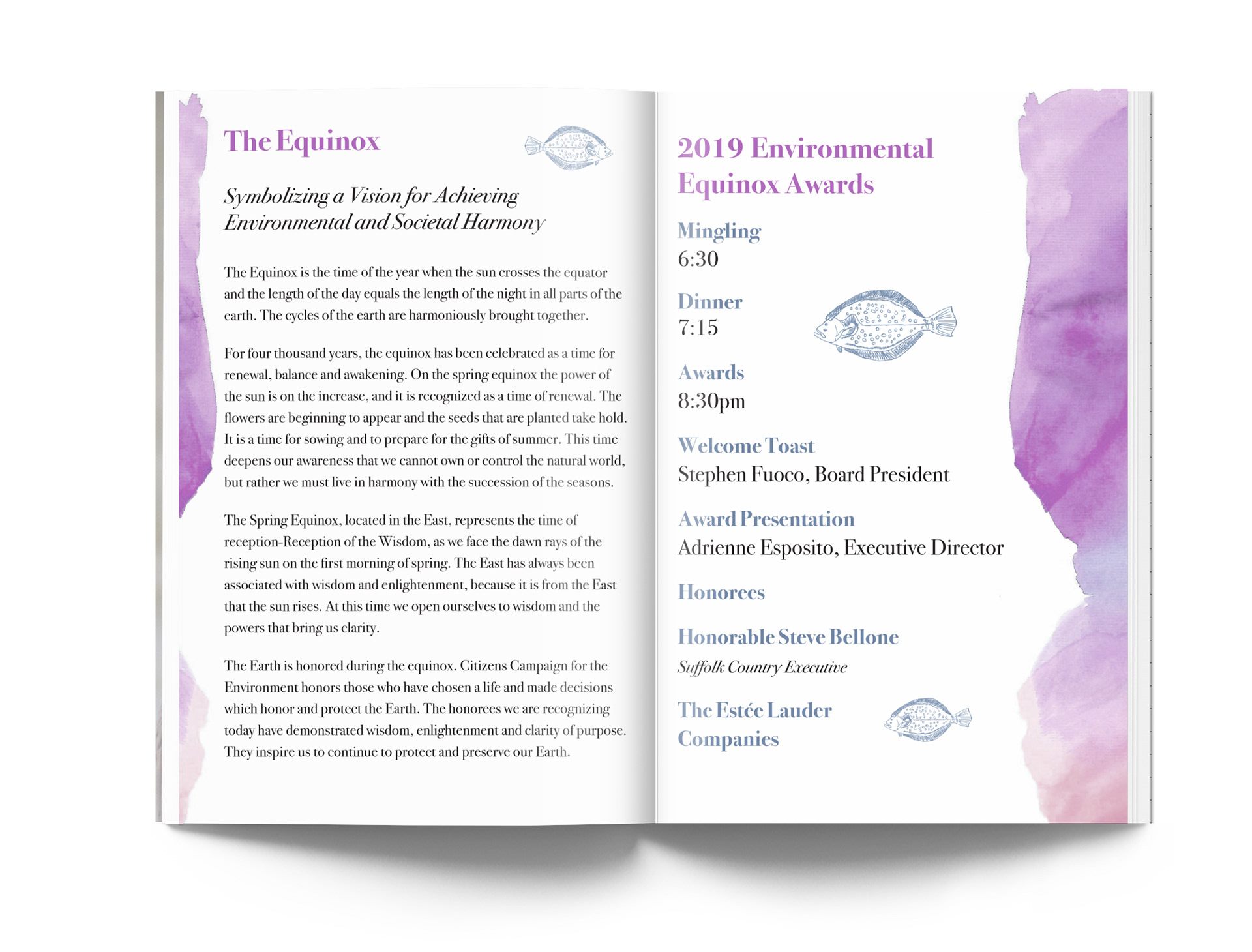 2019 Gala Program Inside Spread