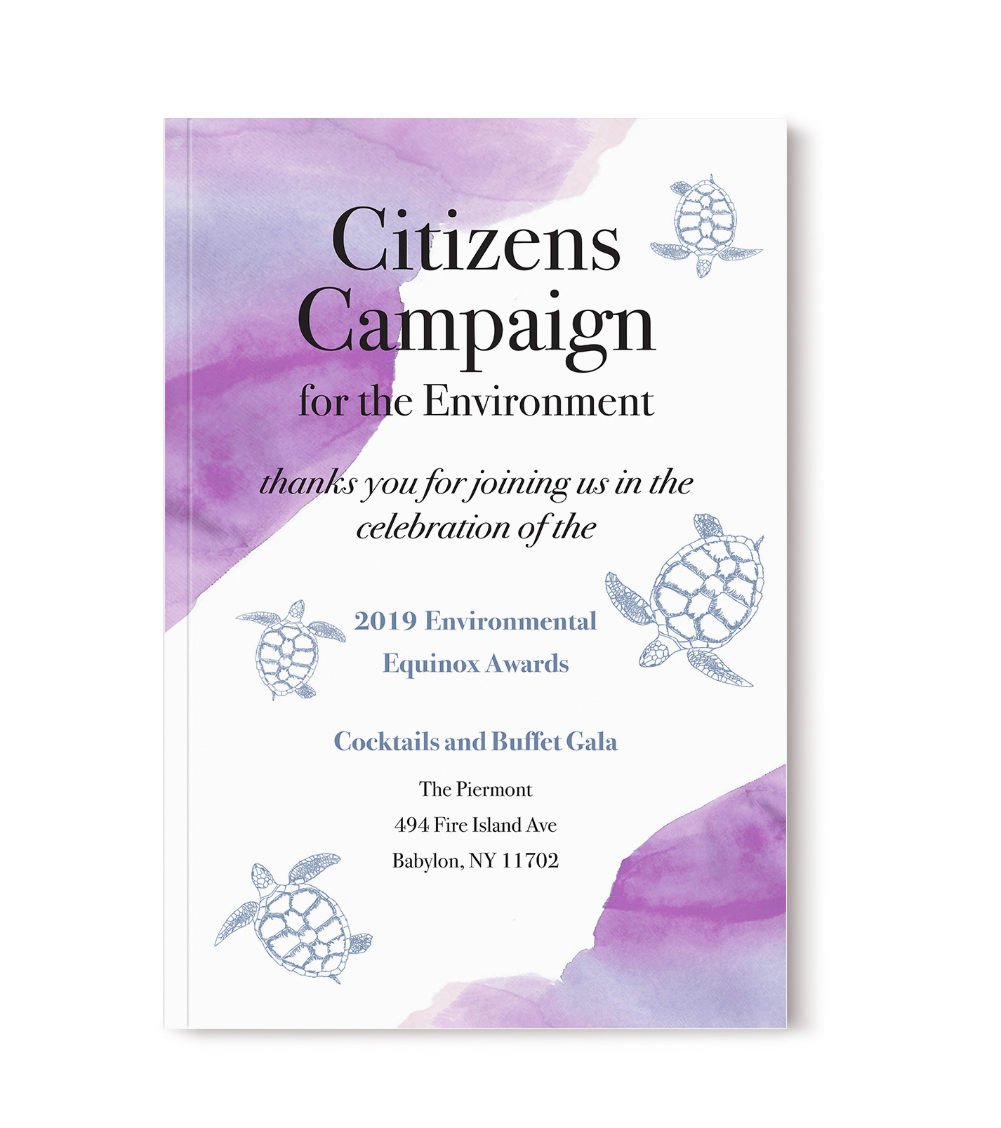 2019 Gala Program Cover