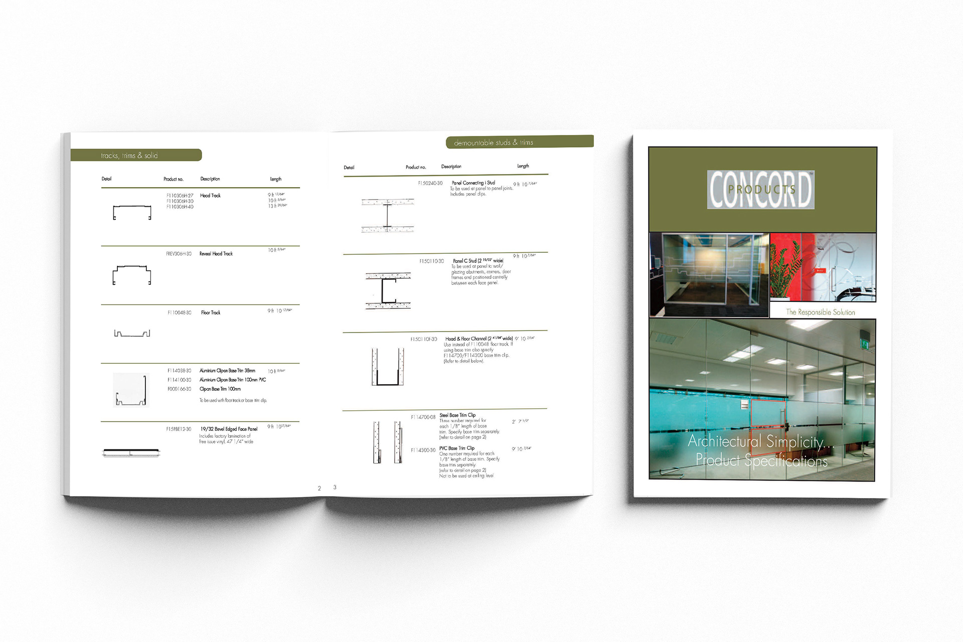Product specification booklet