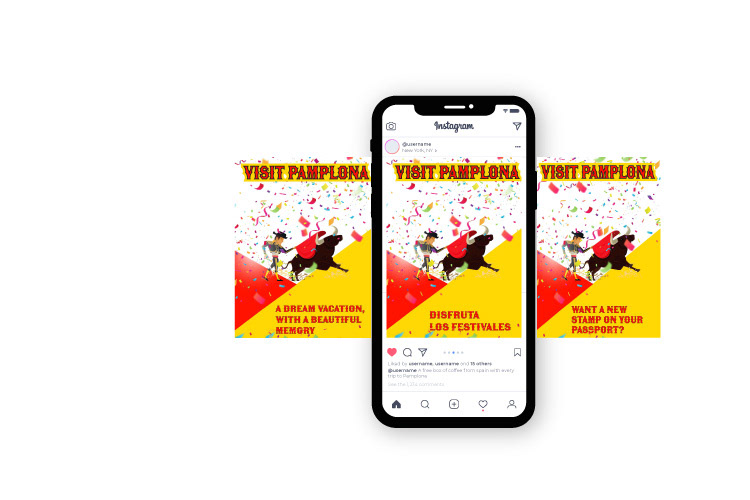 instagram promotion mock up Social Media assets