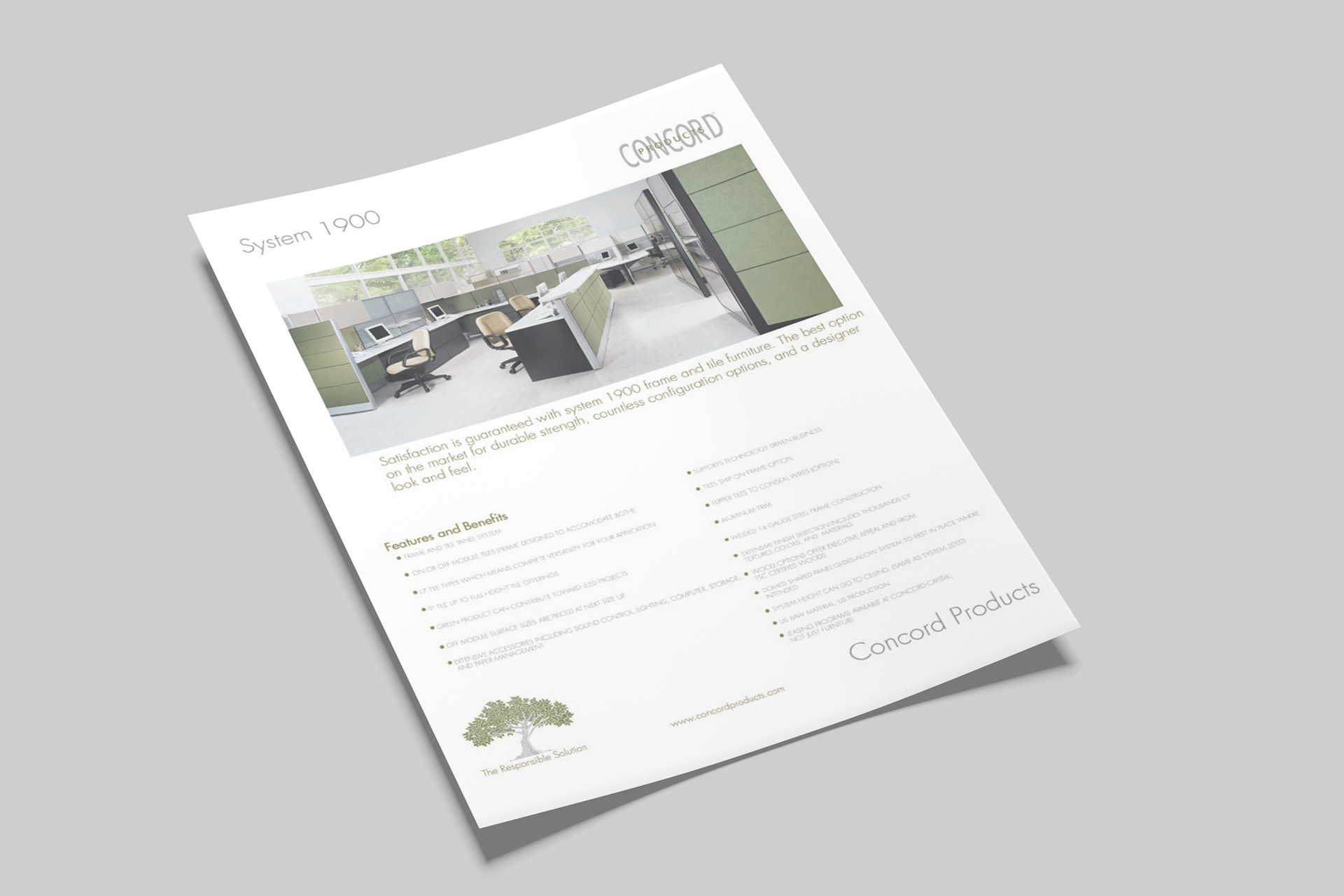product sellheet