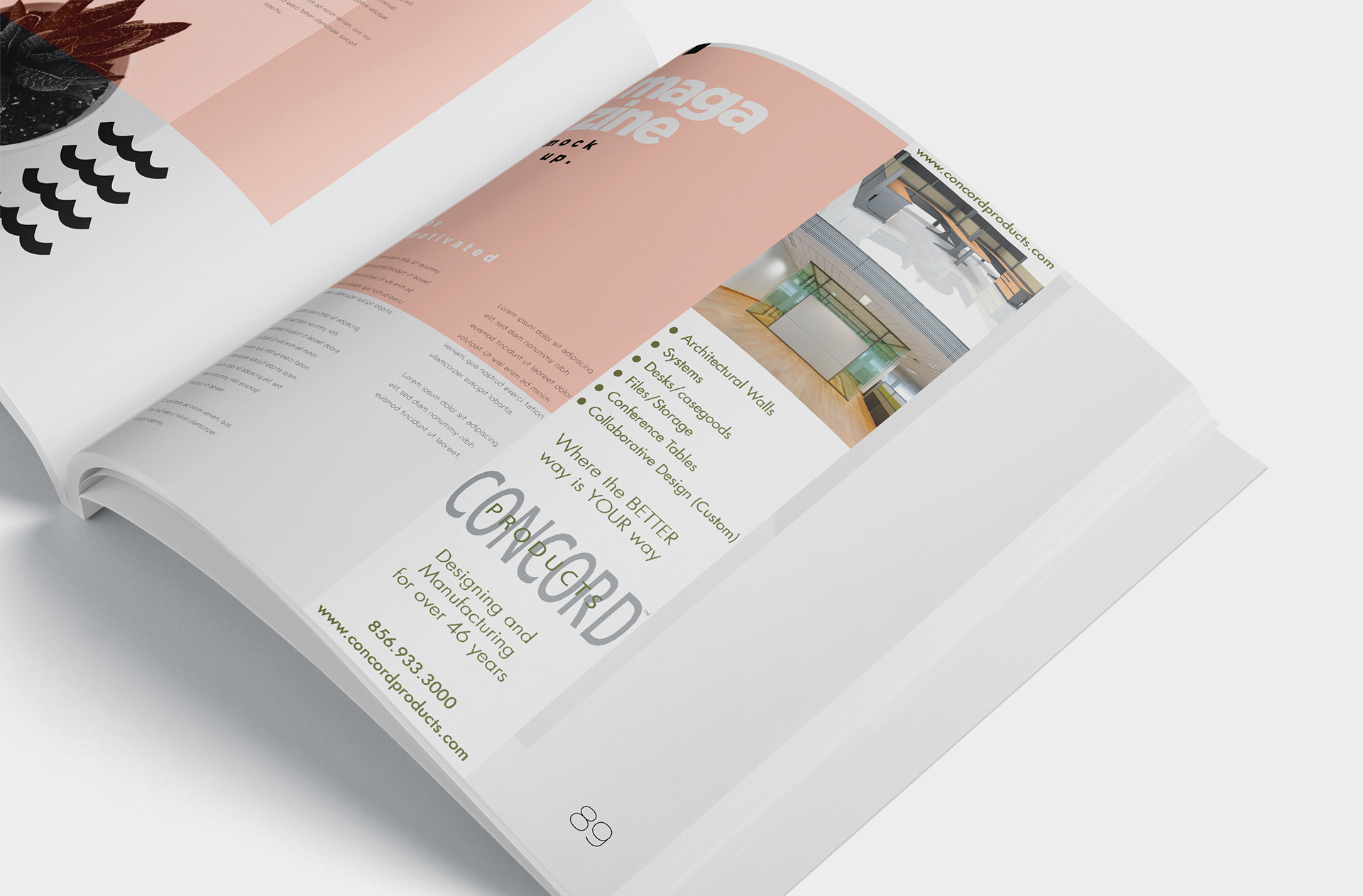 magazine ad