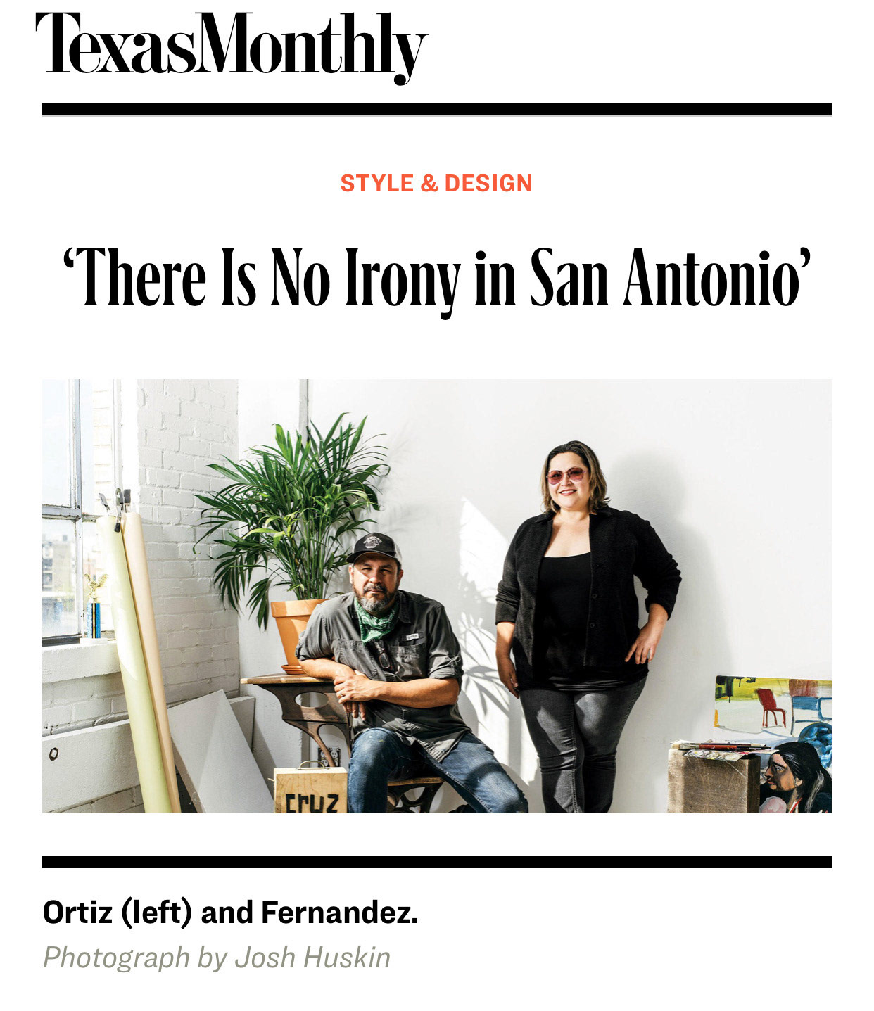 Texas Monthly, (May 2018)