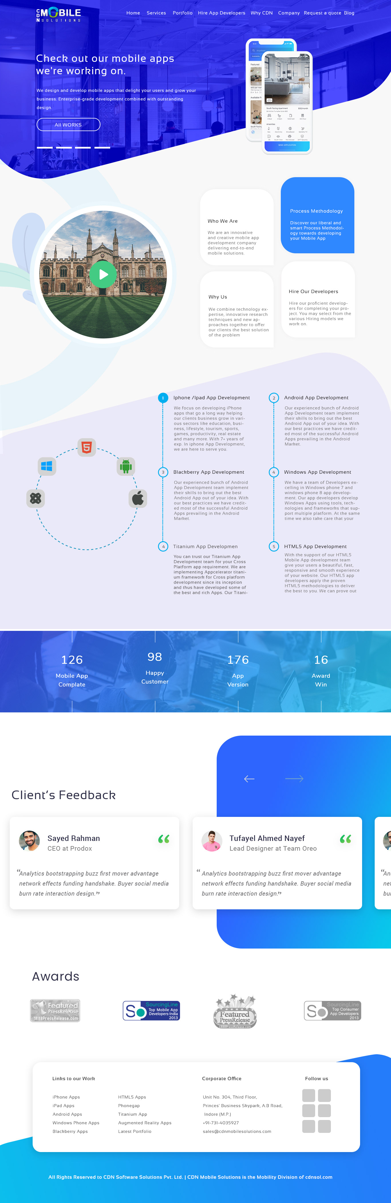 IT Company layout