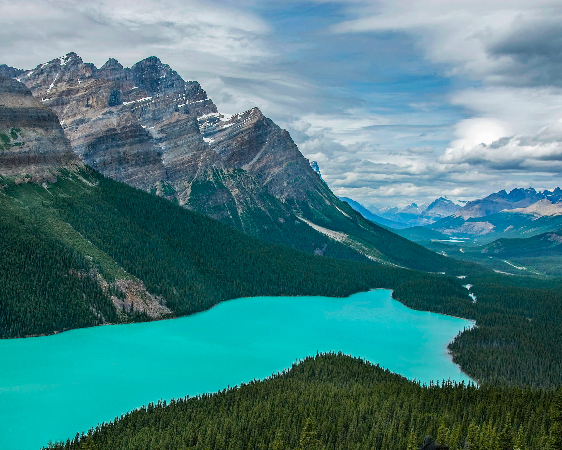 Peyto Lake Glacier