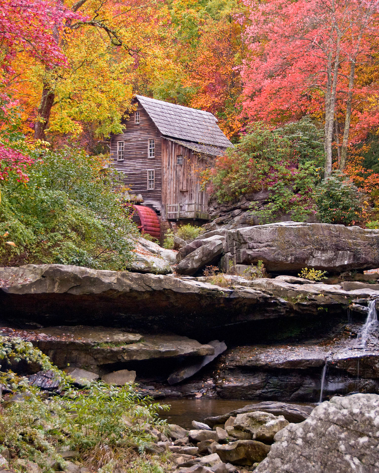 Glade Creek Grist Mill 2