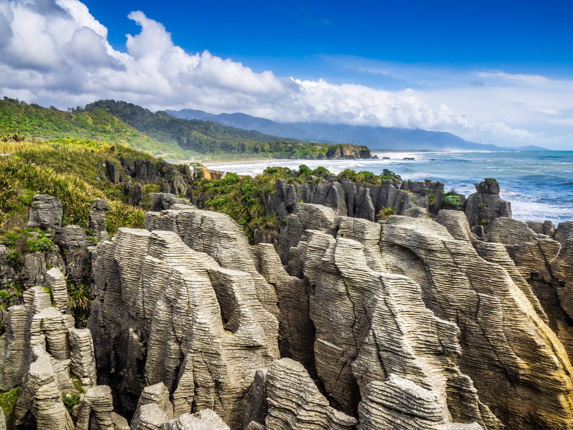 Pancake Rocks View