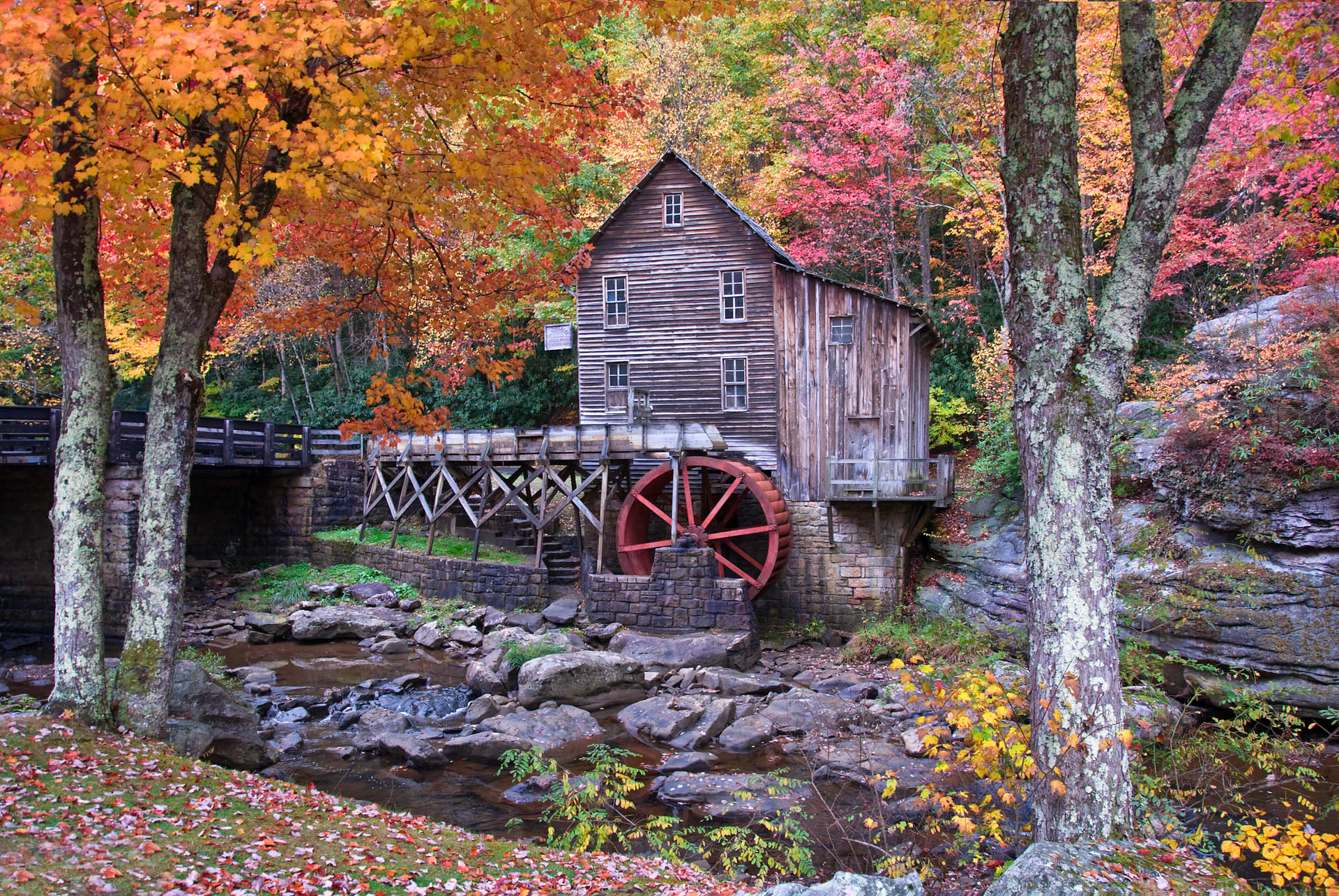 Glade Creek Grist Mill