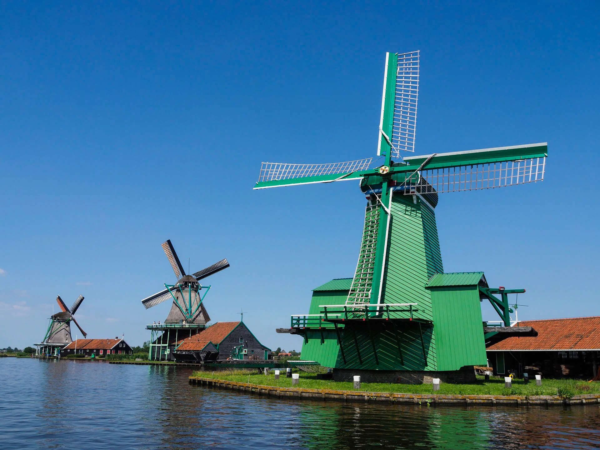 Zaanse Schans Windmills