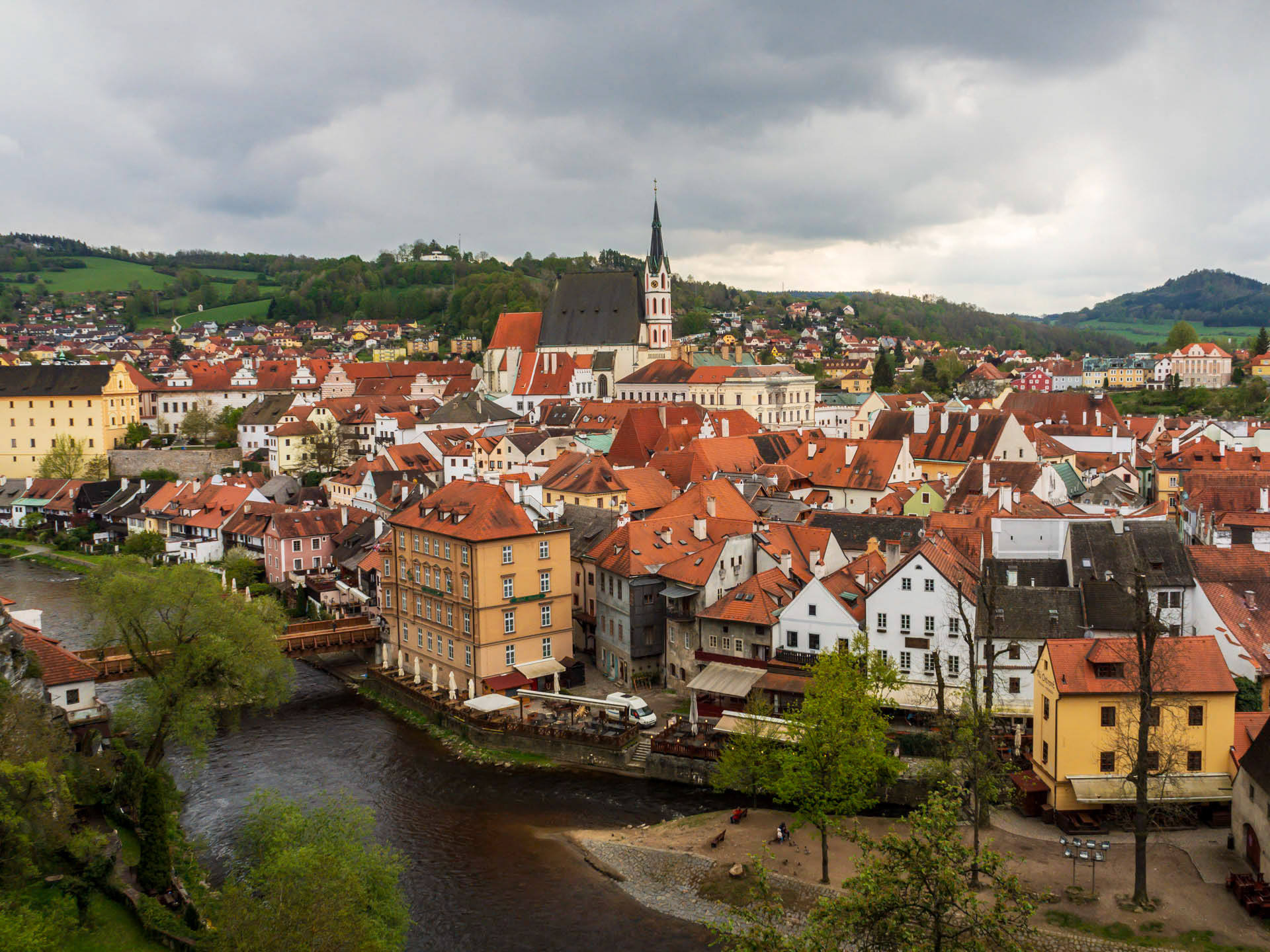 Cesky Krumlov View