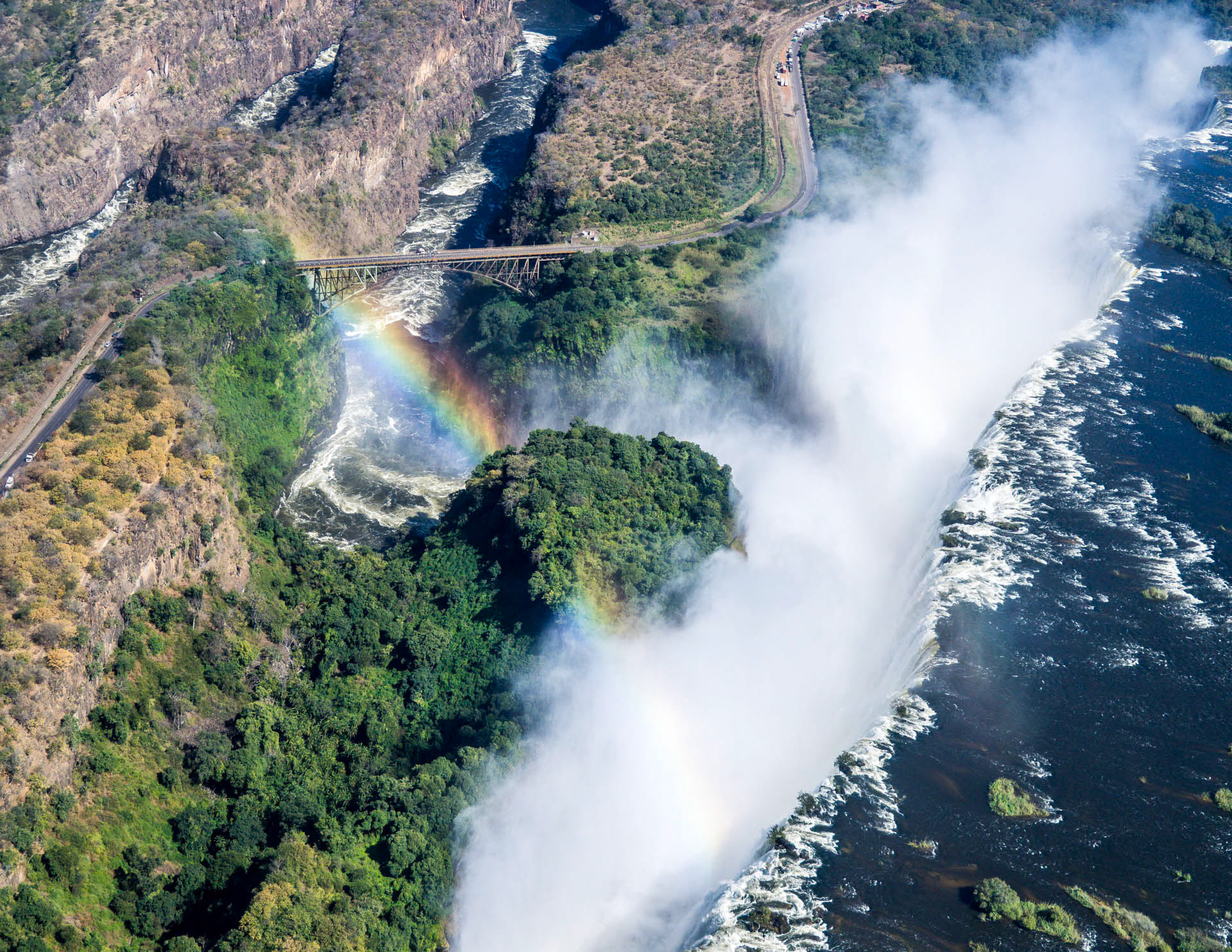 Victoria Falls Rainbow